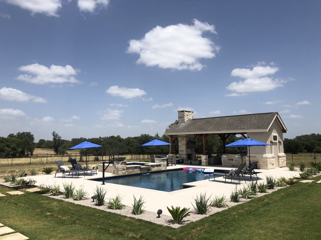Residential pool project used for pool consulting context